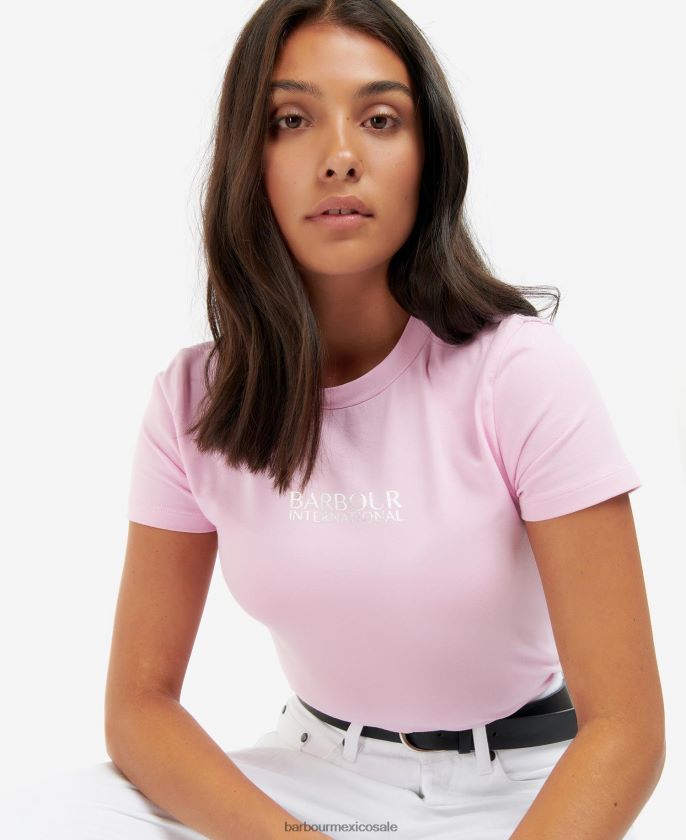 Barbour 8B6RFZ1718 ropa negro clásico mujer camiseta corta de reinado