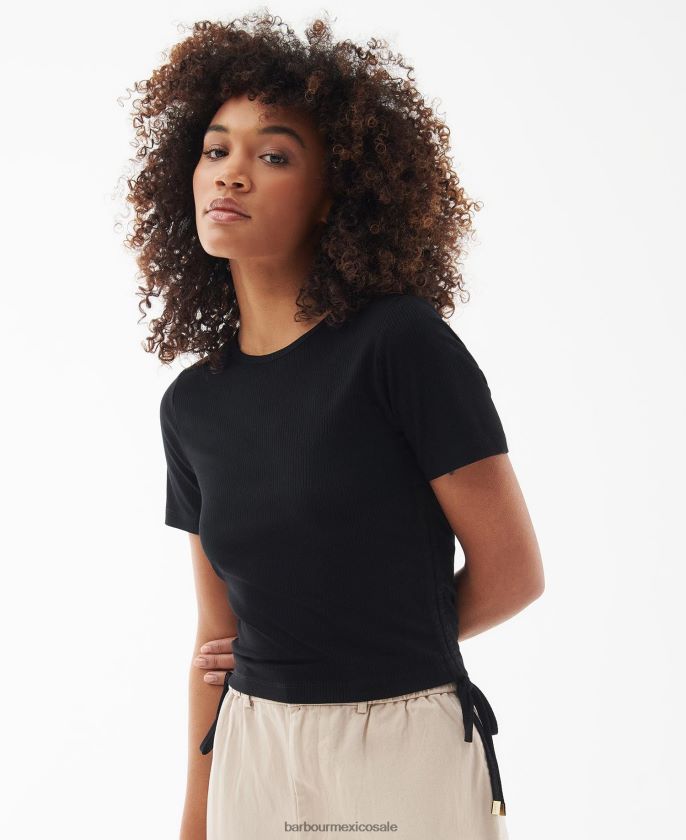 Barbour 8B6RFZ1719 ropa Guijarro mujer camiseta lorimer