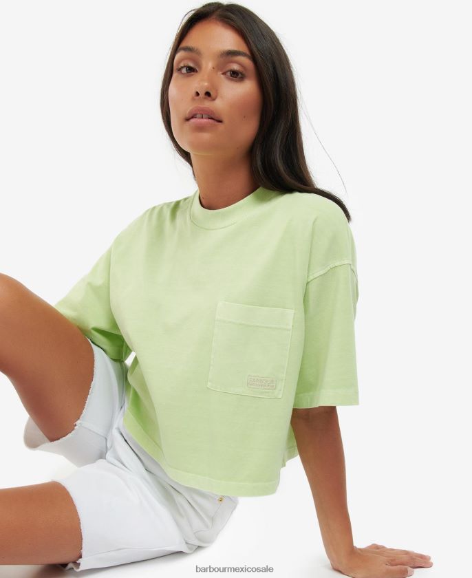 Barbour 8B6RFZ1735 ropa enamoramiento rosa mujer parte superior galica