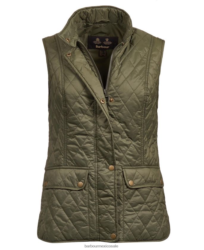 Barbour 8B6RFZ1541 ropa aceituna mujer nutria del oeste