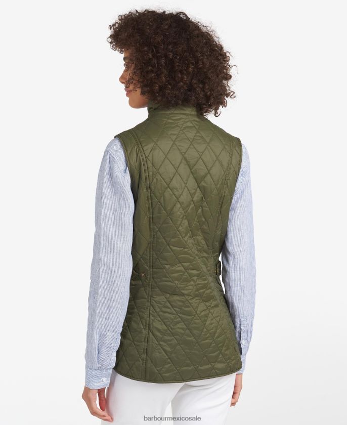Barbour 8B6RFZ1541 ropa aceituna mujer nutria del oeste