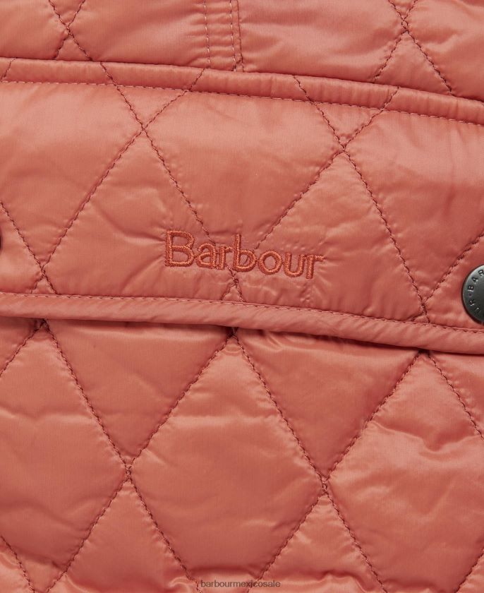 Barbour 8B6RFZ1544 ropa polvo de rosa mujer chaleco otterburn
