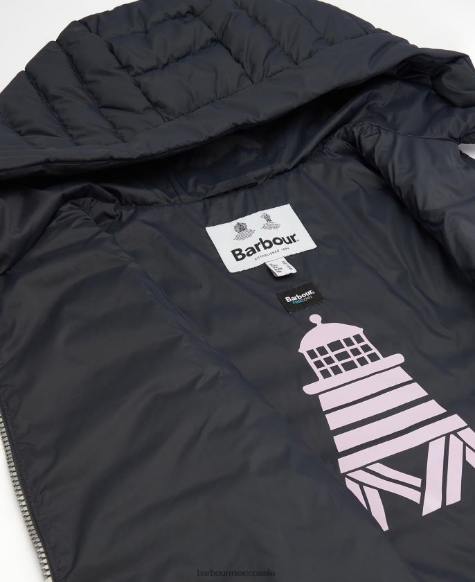 Barbour 8B6RFZ1548 ropa reina de los prados rosa mujer chaleco ojo de buey