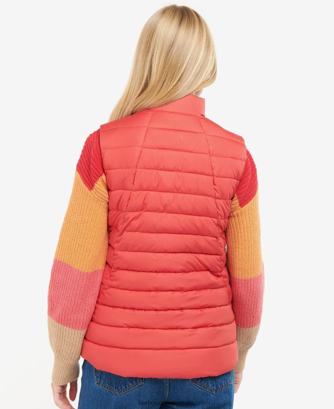 Barbour 8B6RFZ1576 ropa olivo mujer chaleco yara