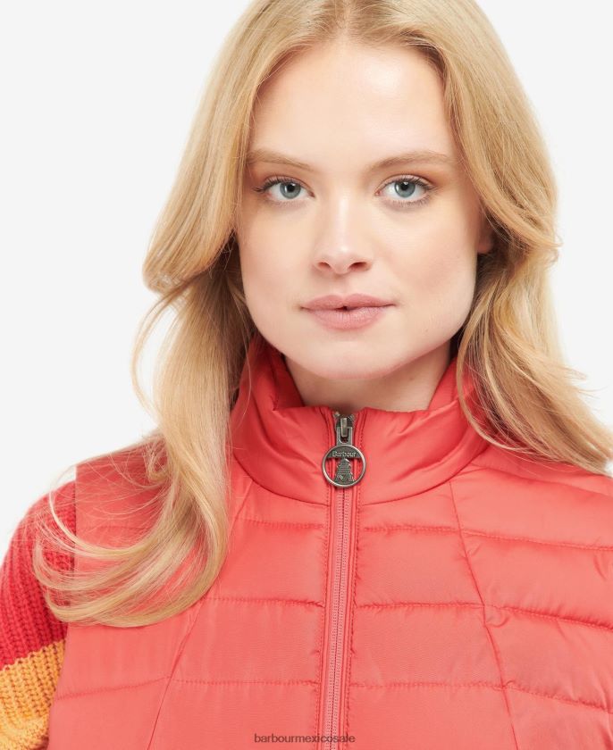 Barbour 8B6RFZ1576 ropa olivo mujer chaleco yara