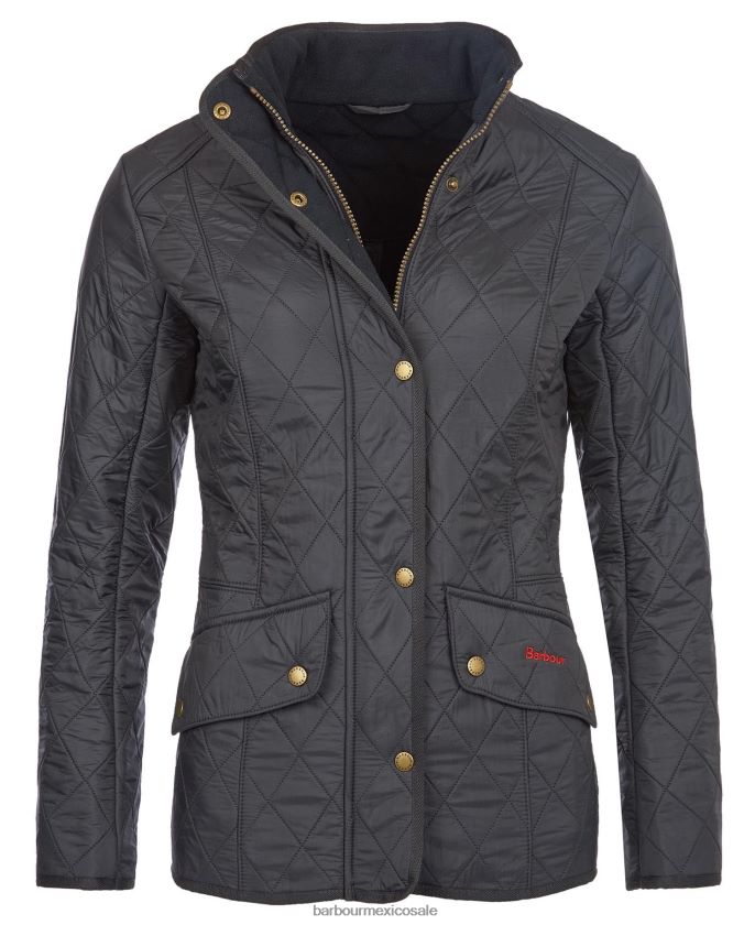 Barbour 8B6RFZ1400 ropa negro mujer chaqueta polar de caballería