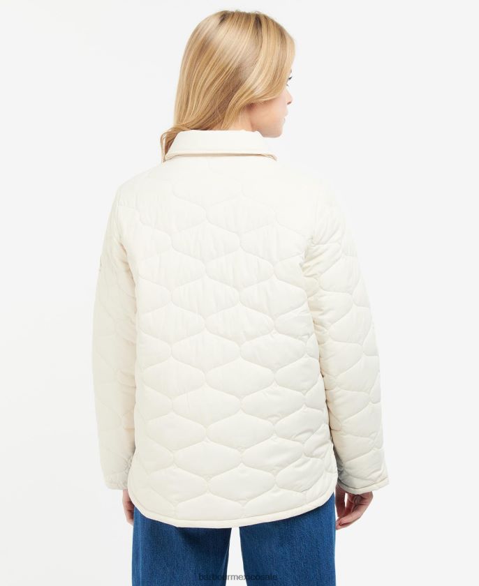 Barbour 8B6RFZ1410 ropa tinta eterna mujer chaqueta acolchada leilani