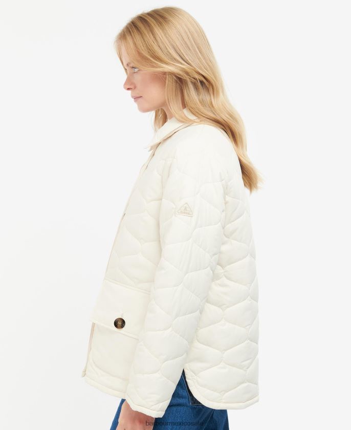 Barbour 8B6RFZ1410 ropa tinta eterna mujer chaqueta acolchada leilani
