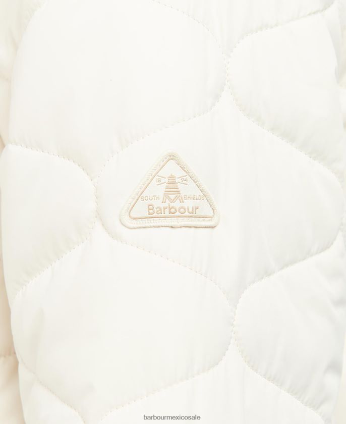 Barbour 8B6RFZ1410 ropa tinta eterna mujer chaqueta acolchada leilani