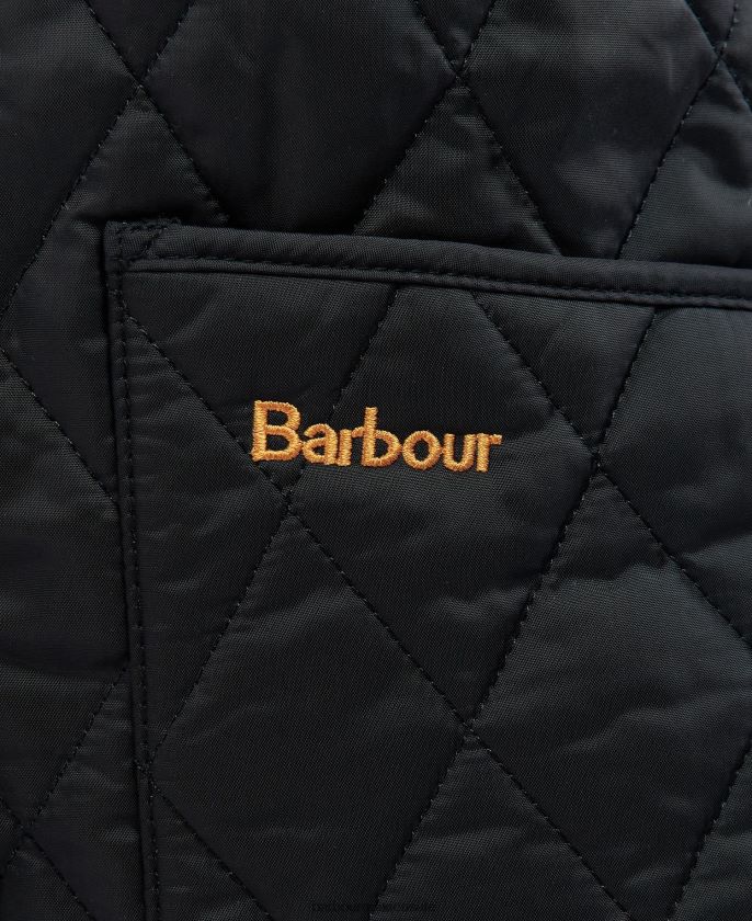 Barbour 8B6RFZ1416 ropa negro mujer chaqueta acolchada annandale