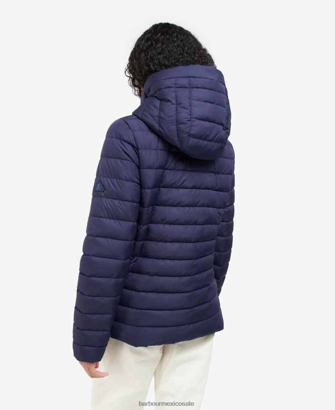 Barbour 8B6RFZ1423 ropa ponche rosa mujer chaqueta acolchada coralina