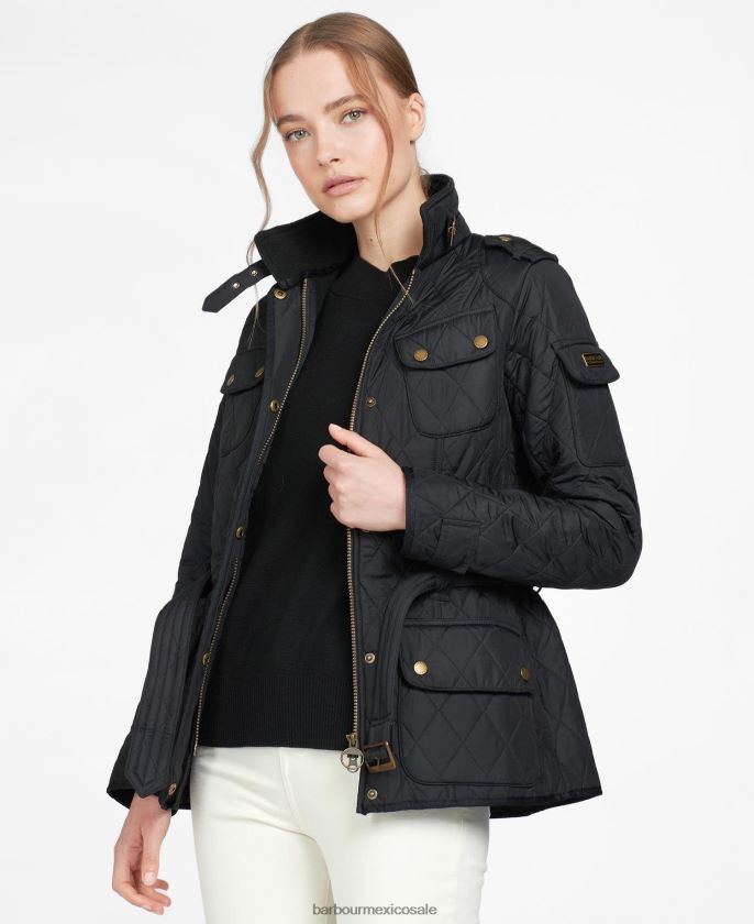 Barbour 8B6RFZ1445 ropa negro mujer chaqueta polar tourer internacional