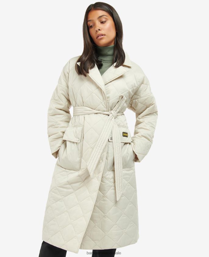 Barbour 8B6RFZ1454 ropa neblina mujer chaqueta acolchada harewood