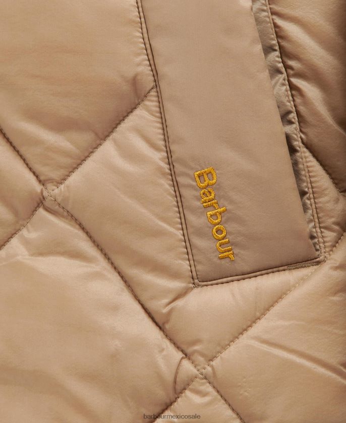 Barbour 8B6RFZ1513 ropa hoja de helecho/tartán clásico mujer chaqueta acolchada kilmory