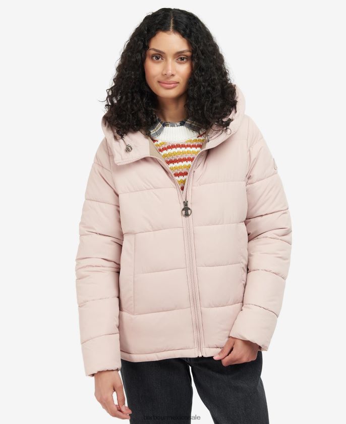 Barbour 8B6RFZ1517 ropa azul marino oscuro mujer chamarra capitonada saunton