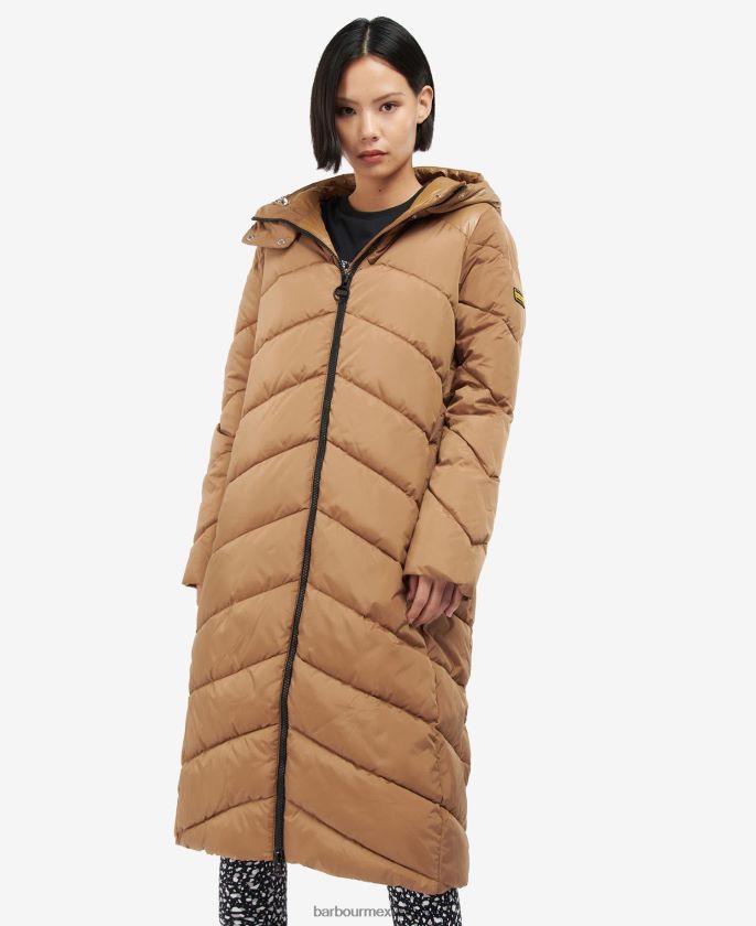 Barbour 8B6RFZ1522 ropa ceniza quemada mujer chaqueta acolchada homerun