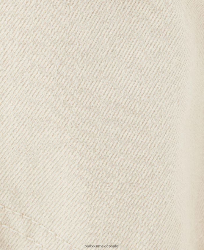 Barbour 8B6RFZ1613 ropa Guijarro mujer chamarra de mezclilla lorimer