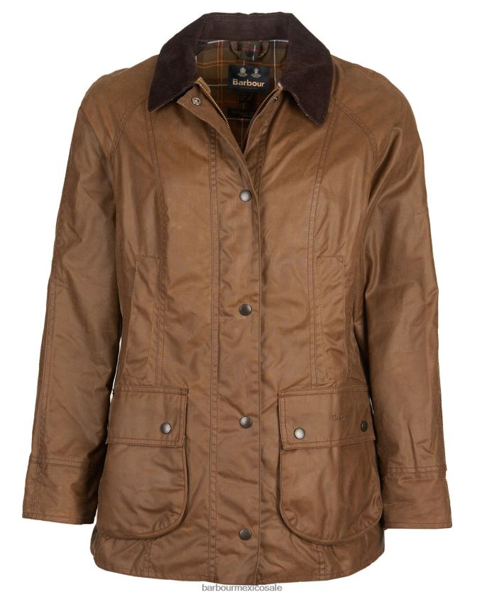 Barbour 8B6RFZ1368 ropa ladrar mujer chaqueta de cera beadnell
