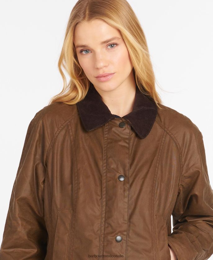 Barbour 8B6RFZ1368 ropa ladrar mujer chaqueta de cera beadnell