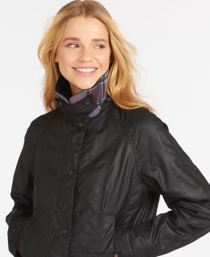 Barbour 8B6RFZ1370 ropa ladrar mujer chaqueta de cera beadnell