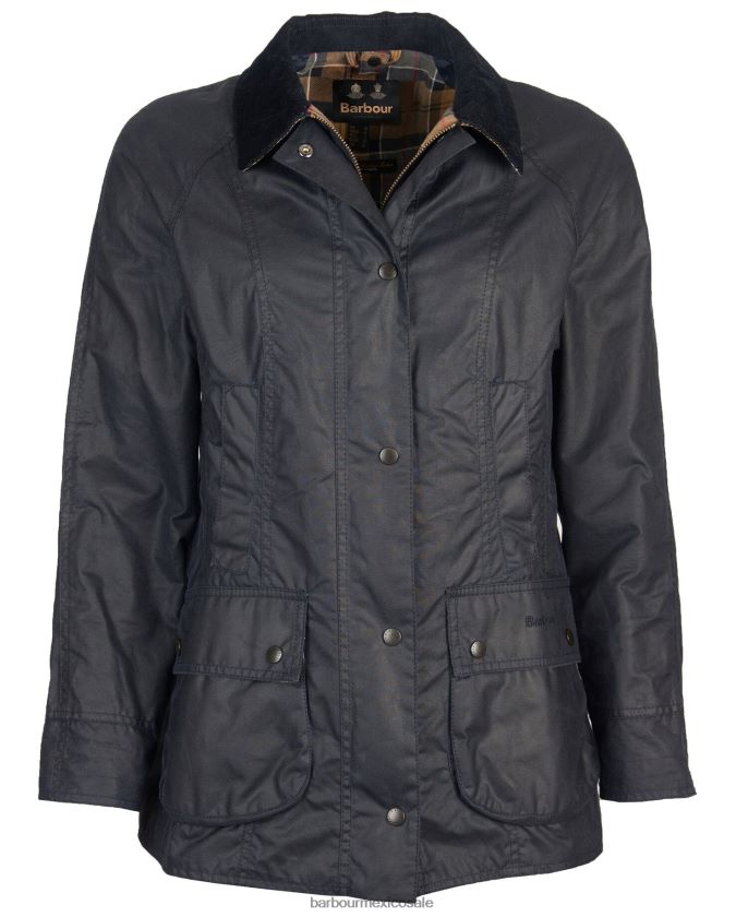 Barbour 8B6RFZ1373 ropa ladrar mujer chaqueta de cera beadnell