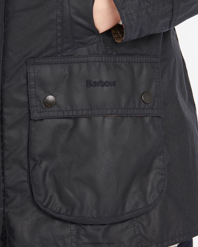 Barbour 8B6RFZ1373 ropa ladrar mujer chaqueta de cera beadnell
