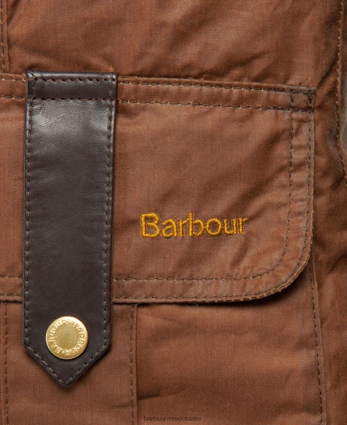 Barbour 8B6RFZ1377 ropa archivo oliva/antiguo mujer chaqueta encerada de defensa premium