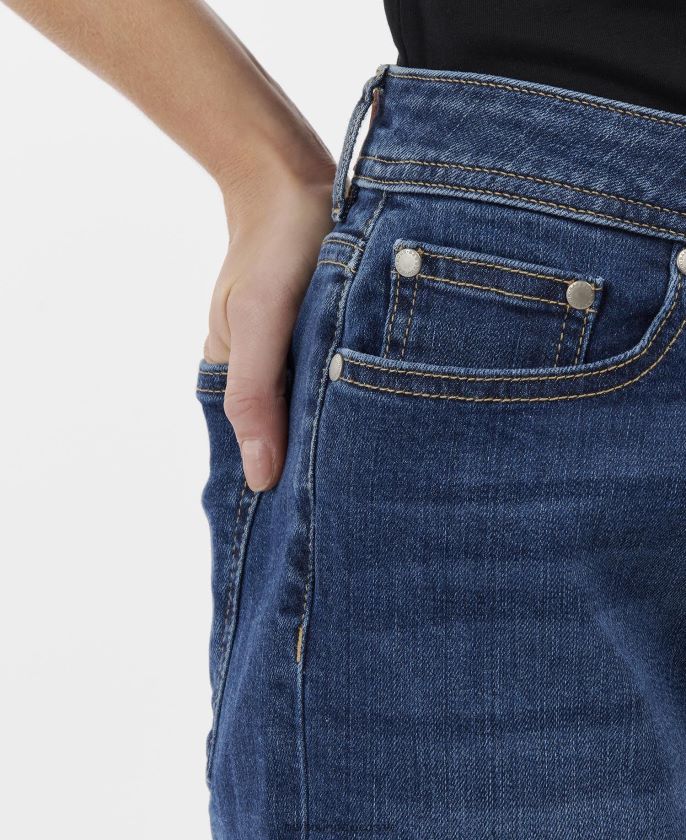 Barbour 8B6RFZ1762 ropa crudo mujer pantalones cortos de mezclilla maddison