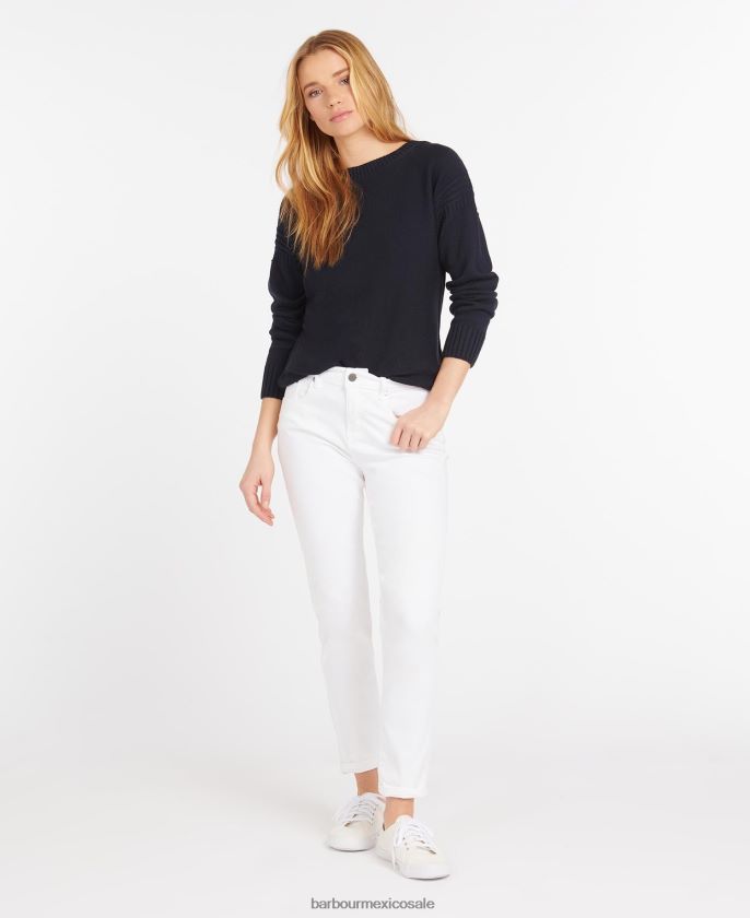 Barbour 8B6RFZ1765 ropa Armada mujer manguera esencial delgada