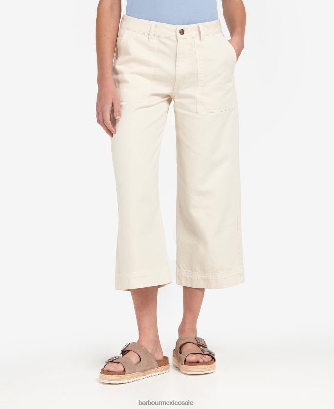 Barbour 8B6RFZ1773 ropa crudo mujer vaqueros capri Southport