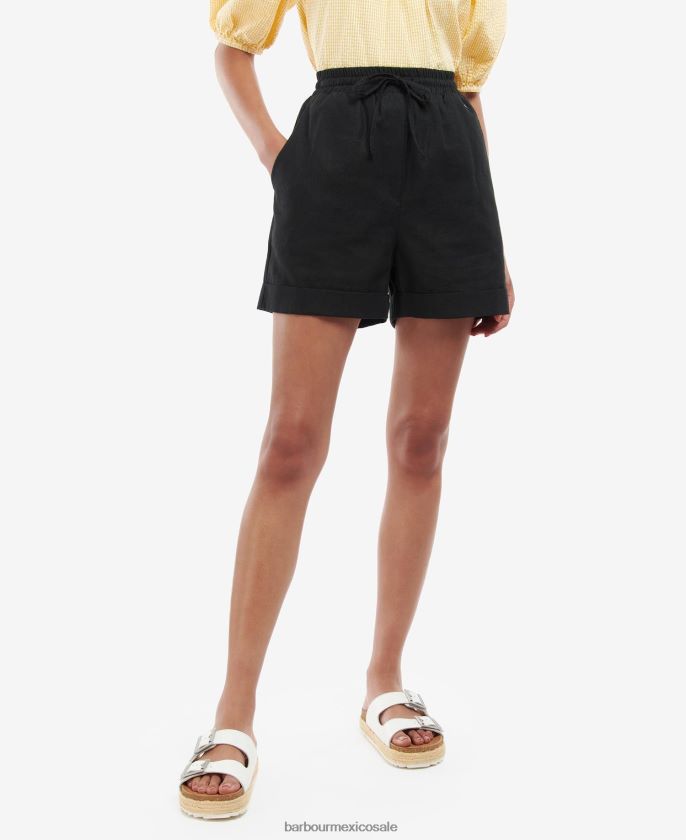 Barbour 8B6RFZ1789 ropa suero de la leche mujer pantalones cortos