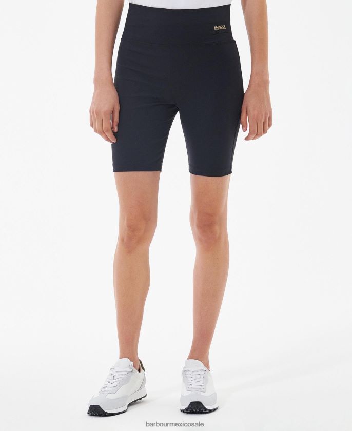 Barbour 8B6RFZ1790 ropa negro clásico mujer pantalones cortos