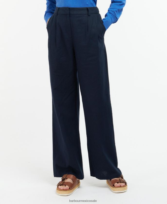 Barbour 8B6RFZ1800 ropa vainilla mujer pantalones somerland