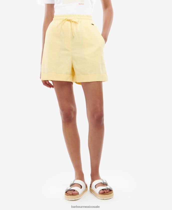 Barbour 8B6RFZ1803 ropa suero de la leche mujer pantalones cortos