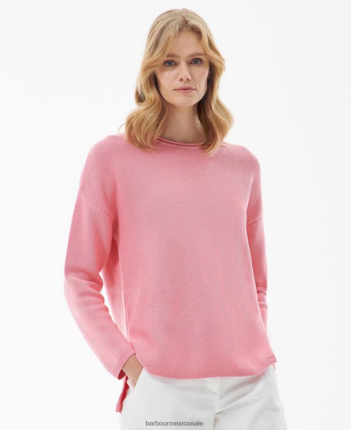 Barbour 8B6RFZ1911 ropa cascada mujer jersey de punto marinero