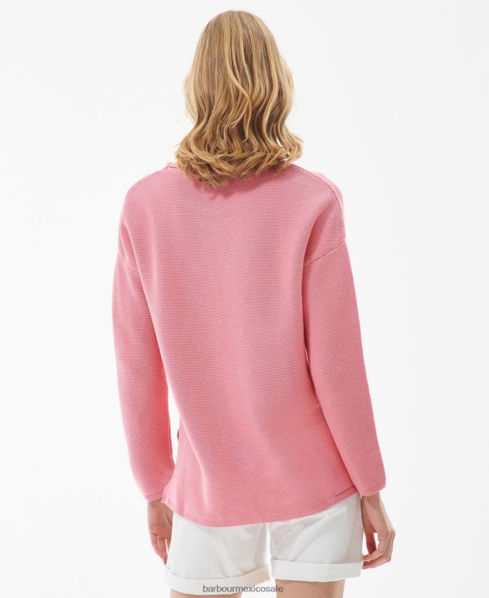 Barbour 8B6RFZ1911 ropa cascada mujer jersey de punto marinero