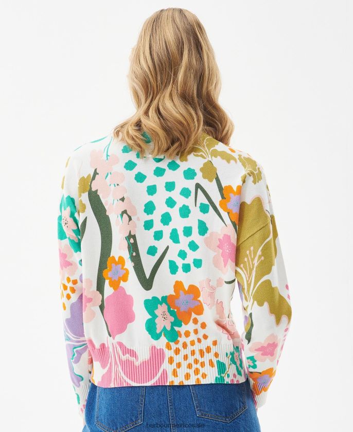 Barbour 8B6RFZ1914 ropa multi clásico mujer suéter de punto con espuela de caballero