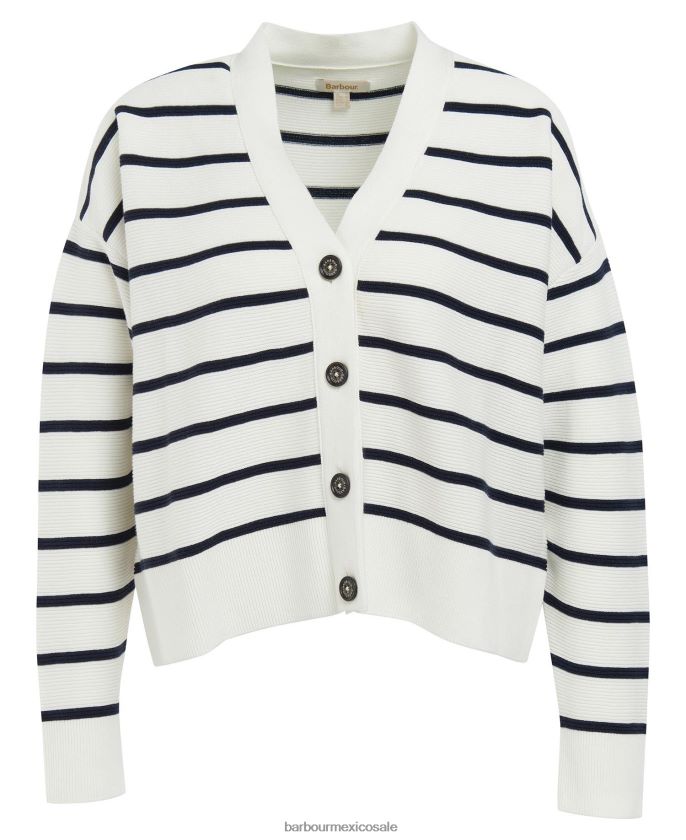 Barbour 8B6RFZ1920 ropa nube mujer cárdigan marinero