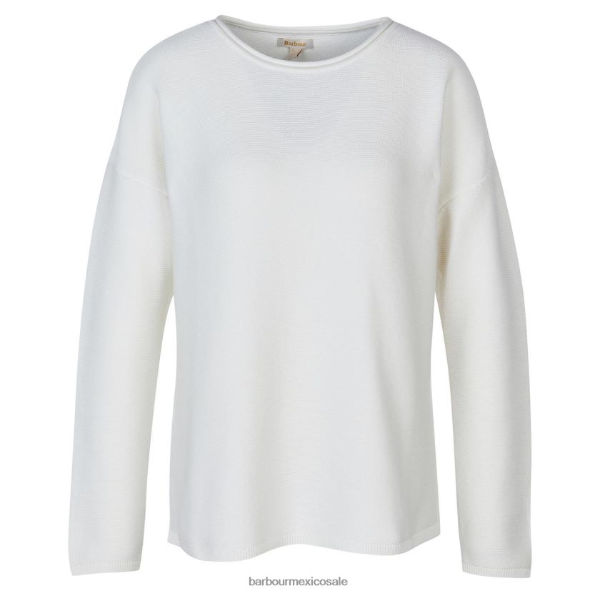 Barbour 8B6RFZ1922 ropa cascada mujer jersey de punto marinero