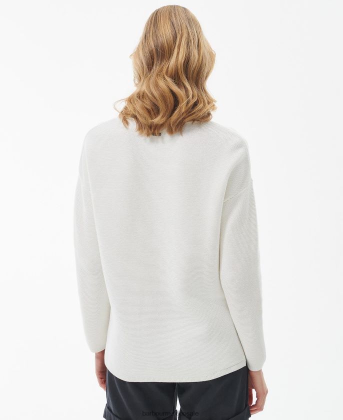 Barbour 8B6RFZ1922 ropa cascada mujer jersey de punto marinero