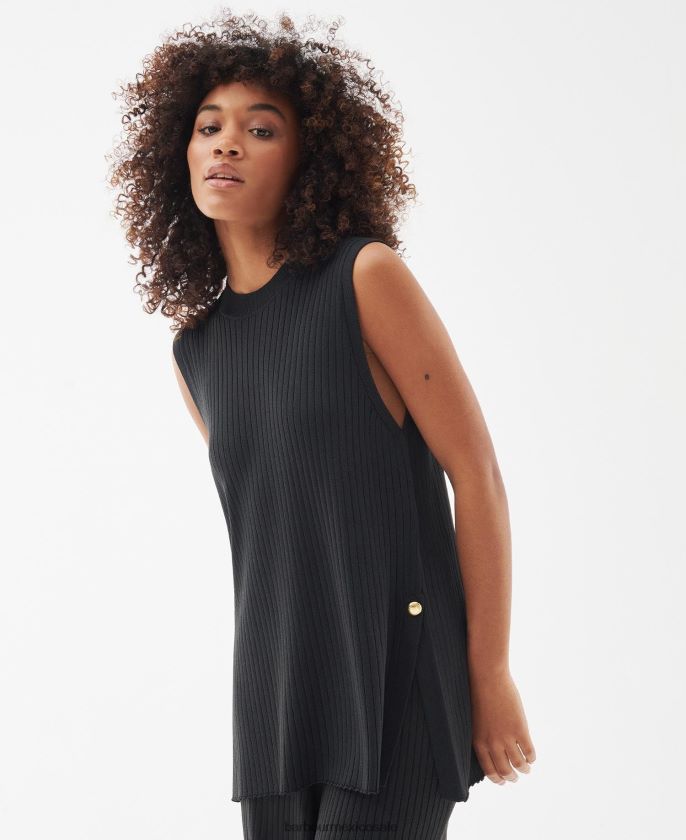 Barbour 8B6RFZ1926 ropa Guijarro mujer chaleco de punto anderson