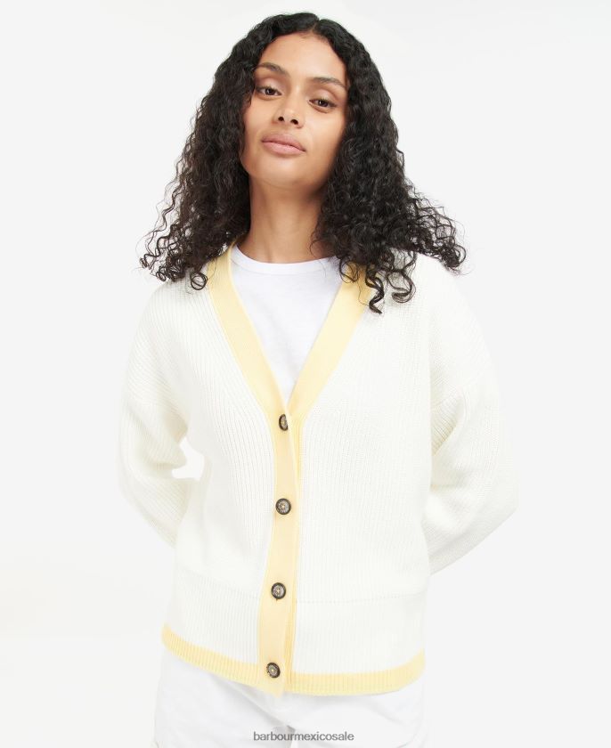 Barbour 8B6RFZ1941 ropa crudo mujer cárdigan de máscara