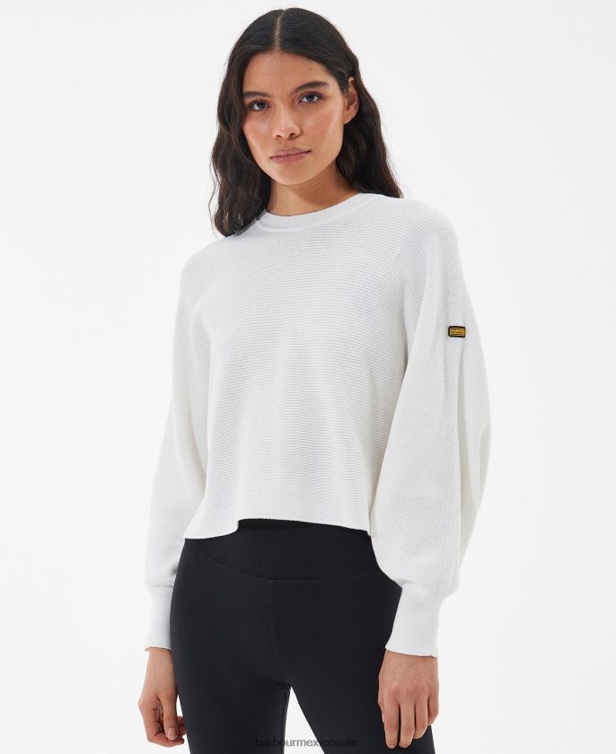 Barbour 8B6RFZ1965 ropa coral atómico mujer jersey sanderson