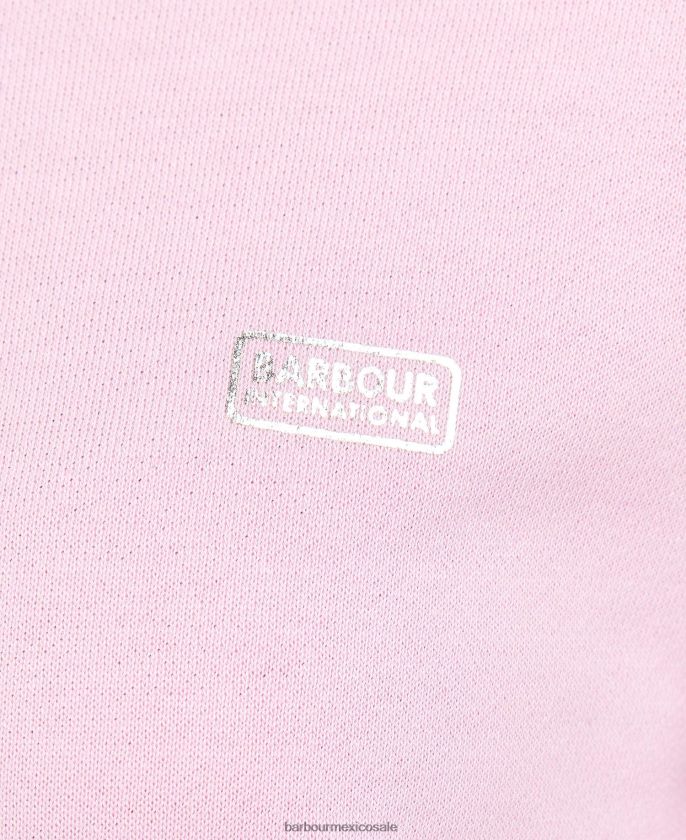 Barbour 8B6RFZ1993 ropa limonada rosa mujer sudadera rossin