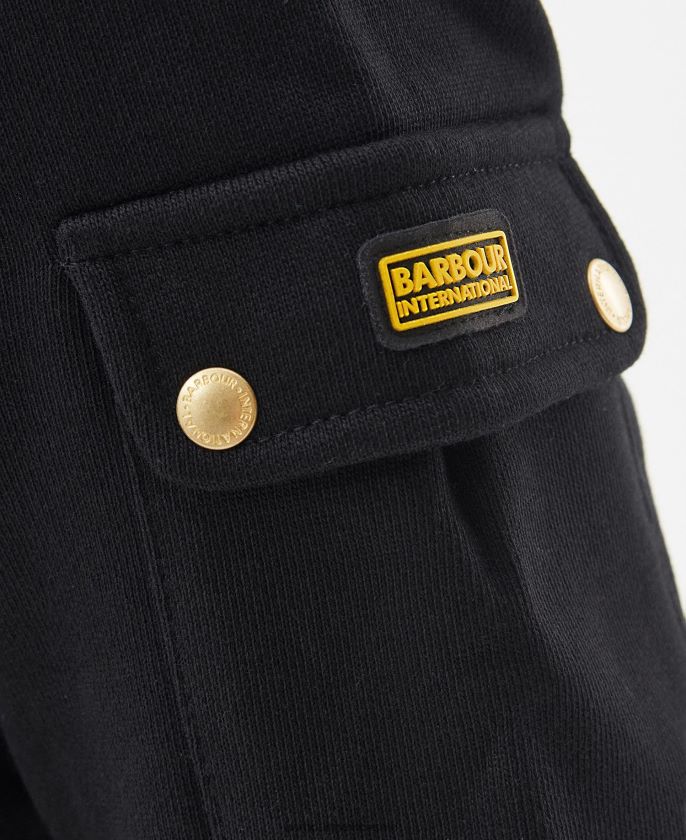 Barbour 8B6RFZ1997 ropa negro mujer sudadera magna con cremallera