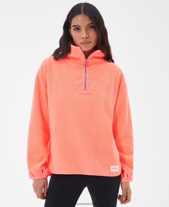 Barbour 8B6RFZ1999 ropa coral atómico mujer simmons vellón