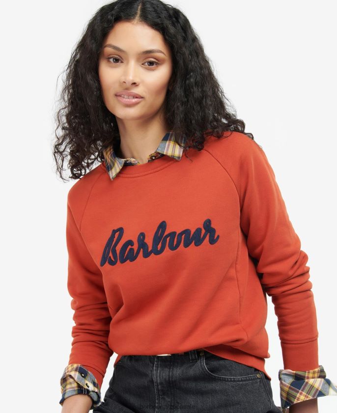 Barbour 8B6RFZ2002 ropa hierba marram mujer sudadera con capucha