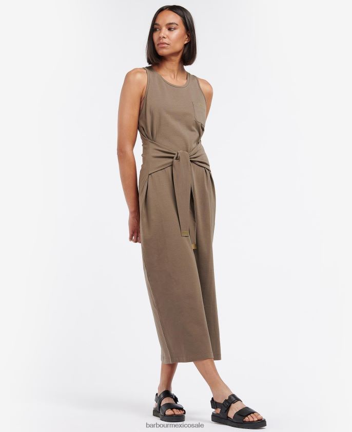 Barbour 8B6RFZ1833 ropa negro clásico mujer vestido morgan