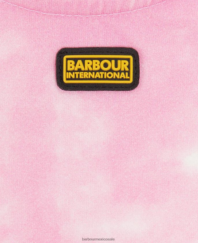 Barbour 8B6RFZ1894 ropa amor rosa multi mujer vestido chino