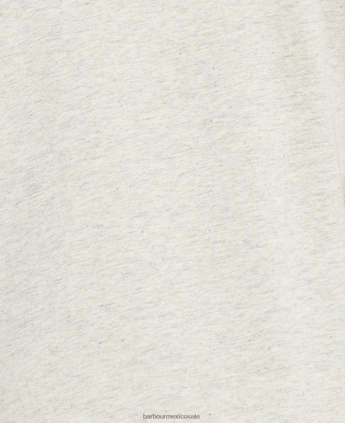 Barbour 8B6RFZ2503 ropa Armada Niños camiseta con logo